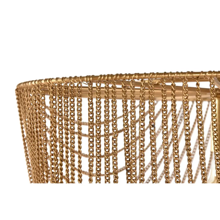 Ceiling Light Home ESPRIT Golden Iron 46 x 46 x 69 cm - Лампи<<<Декорация и Осветление<<<Дом Градина<<<BigBuy