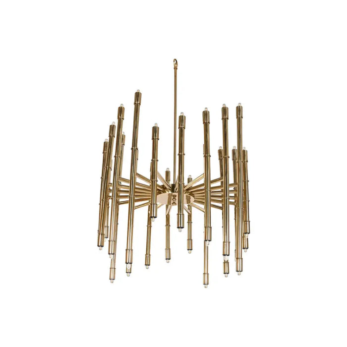 Ceiling Light Home ESPRIT Golden Metal Steel 74 x 74 x 138 cm - Декорация и Осветление<<<Дом