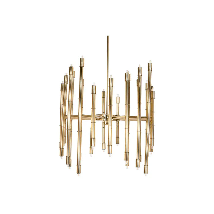 Ceiling Light Home ESPRIT Golden Metal Steel 74 x 74 x 138 cm - Декорация и Осветление<<<Дом