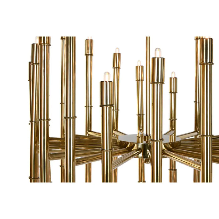 Ceiling Light Home ESPRIT Golden Metal Steel 74 x 74 x 138 cm - Декорация и Осветление<<<Дом