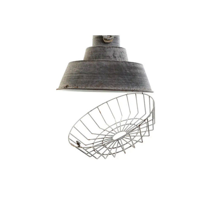 Ceiling Light Home ESPRIT Grey Wood Metal Iron 25 W 39 x 39 x 45 cm - Декорация и Осветление<<<Дом
