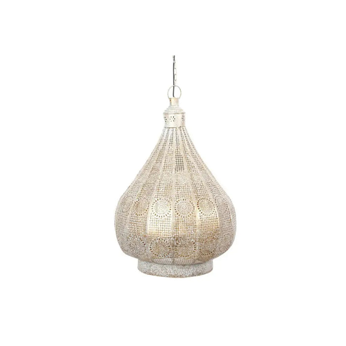 Ceiling Light Home ESPRIT White Golden Metal 40 W 40 x 40 x 55 cm - Декорация и Осветление<<<Дом