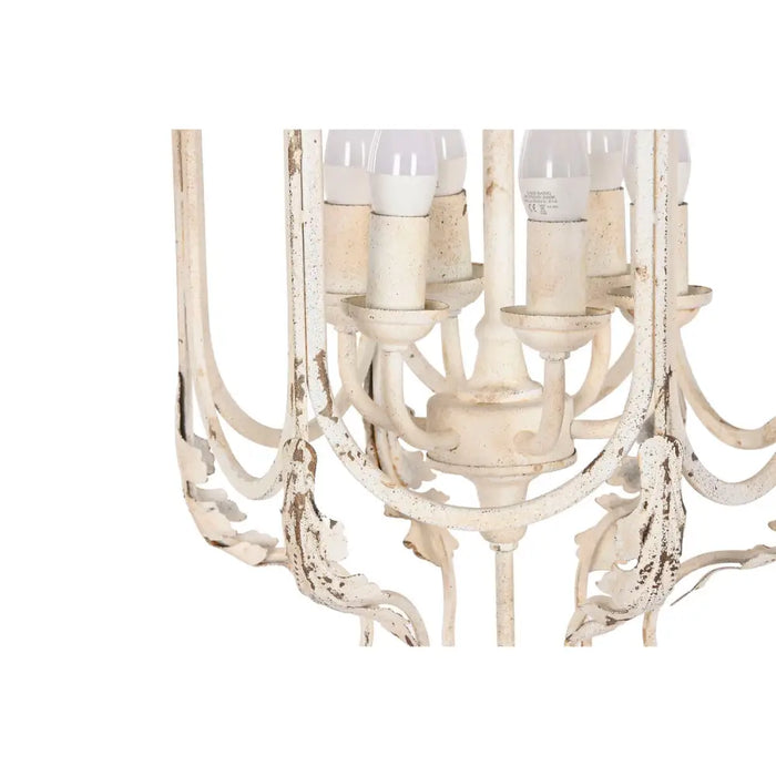 Ceiling Light Home ESPRIT White Metal 39 x 34 x 75 cm - Декорация и Осветление<<<Дом