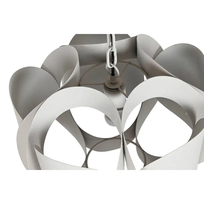 Ceiling Light Home ESPRIT White Metal 50 W 42 x 42 x 36 cm - Декорация и Осветление<<<Дом