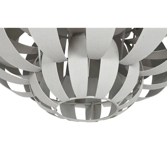 Ceiling Light Home ESPRIT White Metal 50 W 50 x 50 x 53 cm - Декорация и Осветление<<<Дом