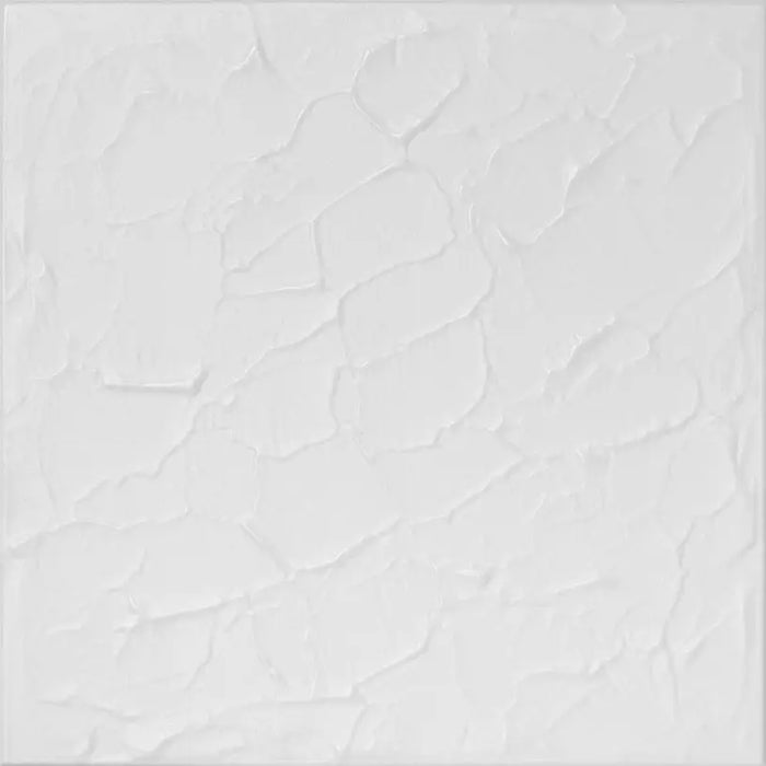 CEILING PANEL XPS 50X50 CM 0811 WHITE 2 M2/PACK - Таванни панели<<<Стенни и таванни панели<<<Подови и стенни