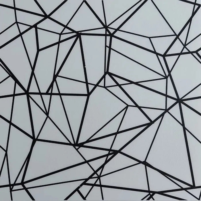 CEILING PANEL XPS 50X50 CM. 2 M2/PACKAGE GLAMOR 05 BLACK/WHITE 2 SQ.M. - Таванни панели<<<Стенни и таванни