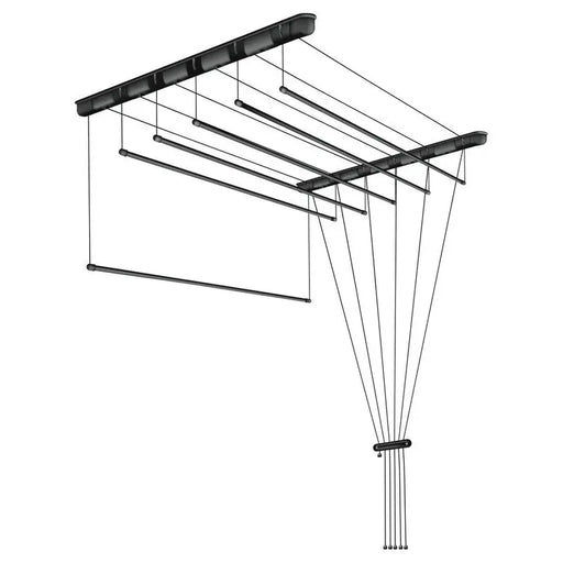 CEILING SPACE CLOTHES DRYER 2 M 6 POSITIONS SEPIO - Простори и сушилници<<<Домашни потреби<<<Кухня<<<Praktiker