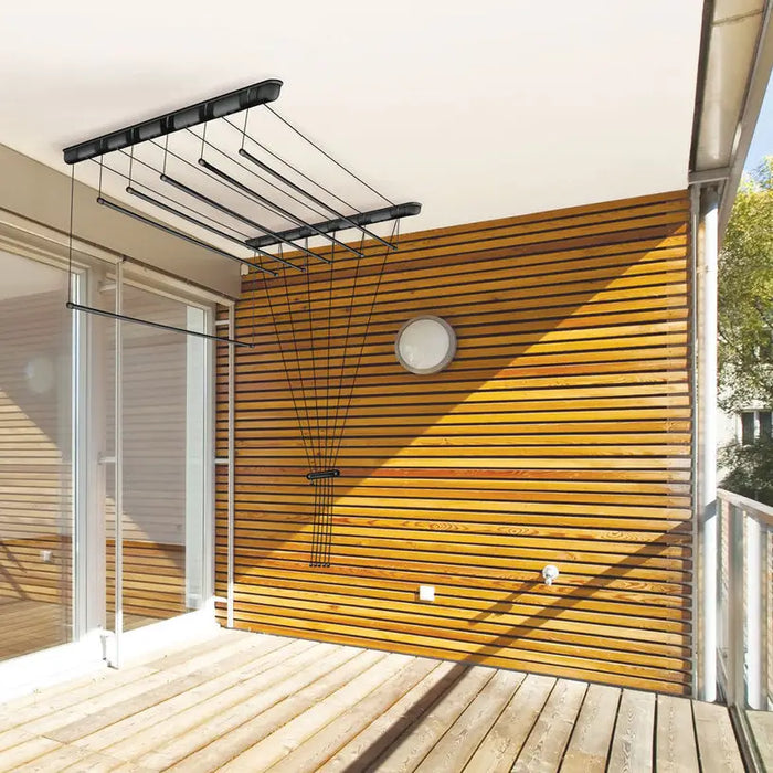 CEILING SPACE CLOTHES DRYER 2 M 6 POSITIONS SEPIO - Простори и сушилници<<<Домашни потреби<<<Кухня<<<Praktiker