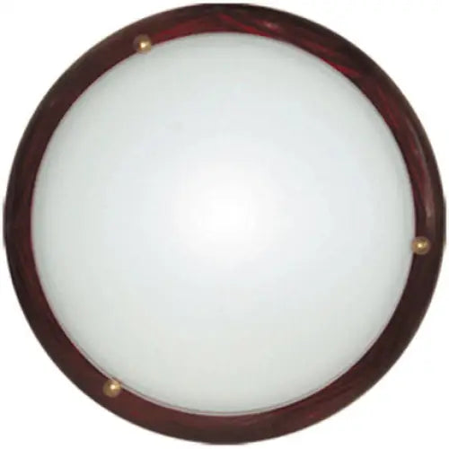CEILING WOOD CIRCLE LIGHTSTYLE MAHOGANY - Плафони<<<Вътрешно осветление<<<Мебели и