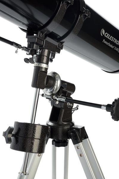 Celestron PowerSeeker 114EQ telescope, Newtonian reflector