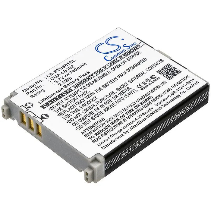 Cell phone battery PANASONIC KX-TU301 KX-TU321 KX-TU327 CGA-LB102 LiIon 3.7V 700mAh CAMERON SINO - Батерии за мобилни