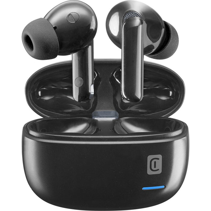 True wireless headphones CELLULAR LINE TWS ECLIPSE ANC B WIRELESS CONNECTION, BLACK