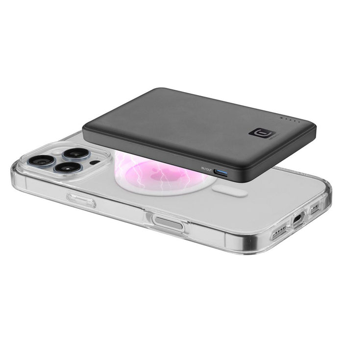 WIRELESS EXTERNAL BATTERY CELLULAR LINE 5000 mAh PBNEWMAG5000K