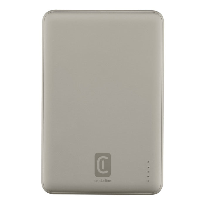 EXTERNAL BATTERY CELLULAR LINE 5000 mAh MAGSAFE BEIGE