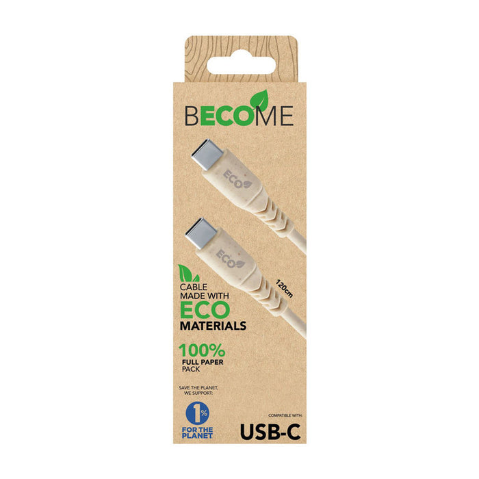 CABLE USB-C TO USB-C ECO 1.2 m