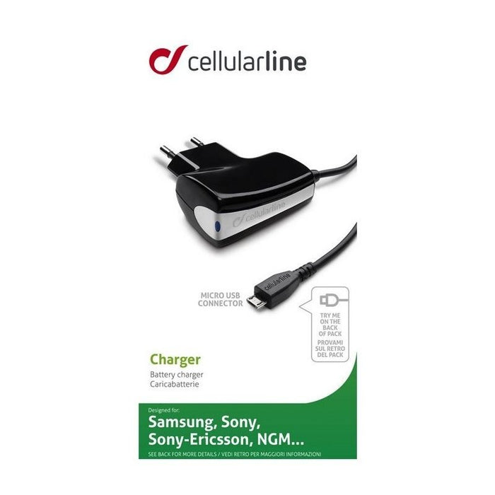 Cellularline 220V MICROUSB Charger FOR NOKIA/LG/MOTOROLA