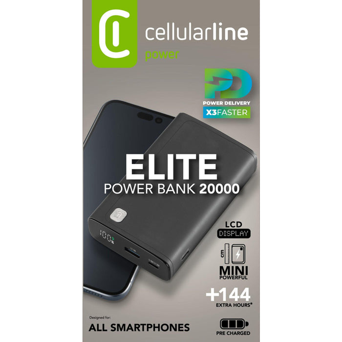 External battery Cellularline ELITE 20000 mAh