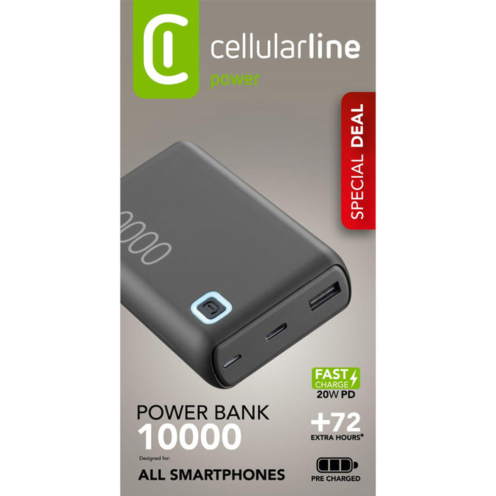 External battery Cellularline ESSENCE 10000 mAh