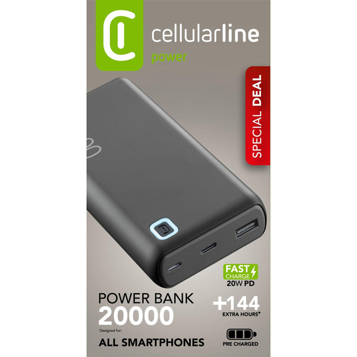 External battery Cellularline ESSENCE 20000 mAh