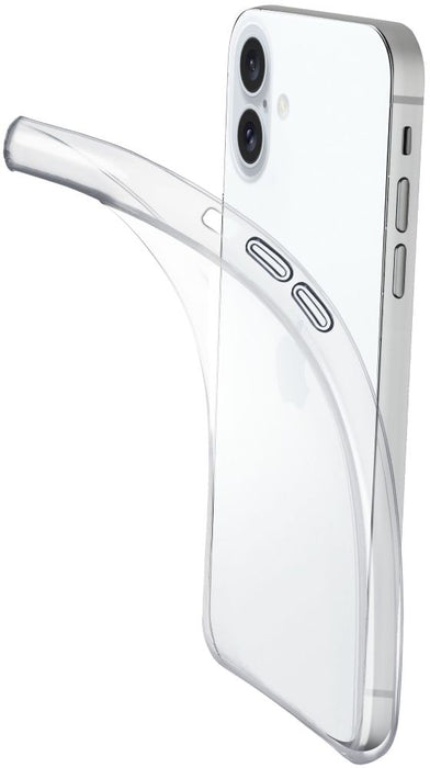 Case Cellularline FINE iPhone 16 Plus TRANSPARENT