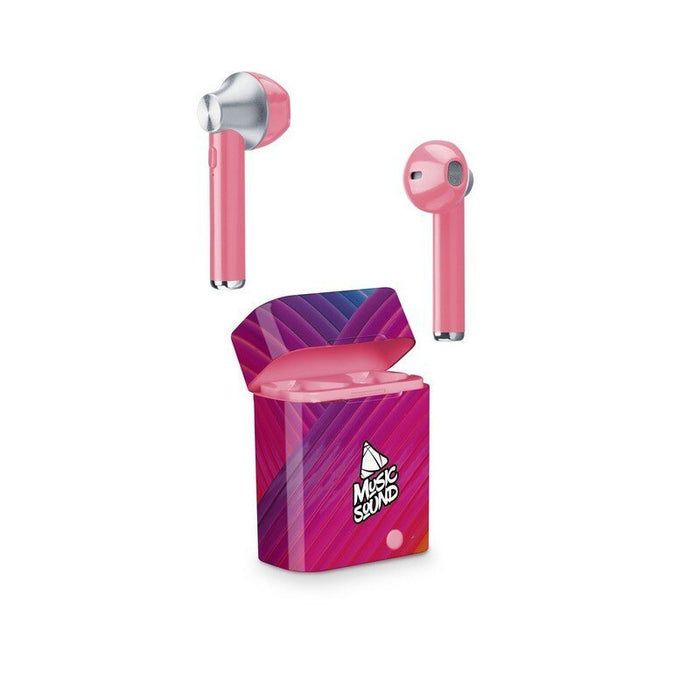 Headphones Cellularline Music Sound TWS4 purple, IN-EAR (PLUGS), Bluetooth