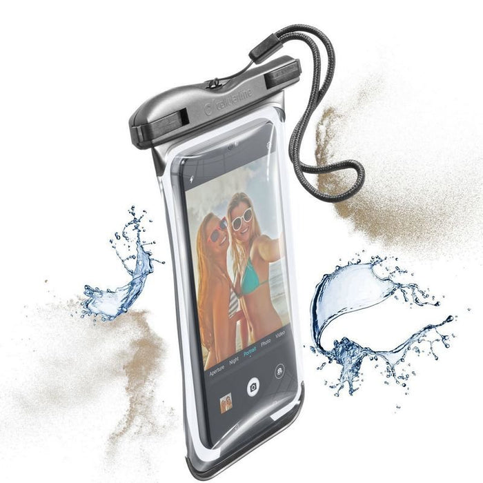 Cellularline VOYAGER CASE BLACK WATER RESISTANT