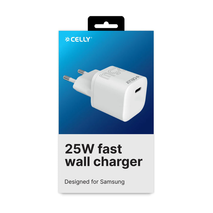 CHARGER 220V CELLY 25W USB-C