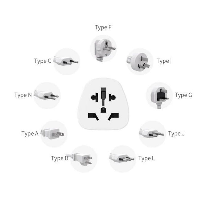 Wall Charger Celly TRAVELADAPTER White