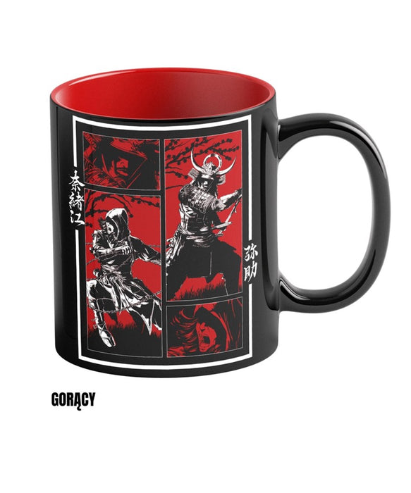 Heat Reveal Mug Good Loot Assassin's Creed: Shadows 450 ml Black, Red