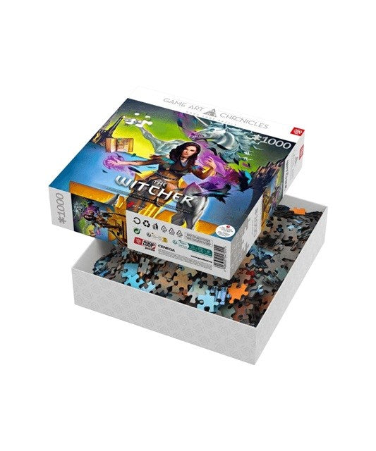 Good Loot Game Art Chronicles Puzzle: The Witcher Yennefer & Salvador Dali (1000 elements)