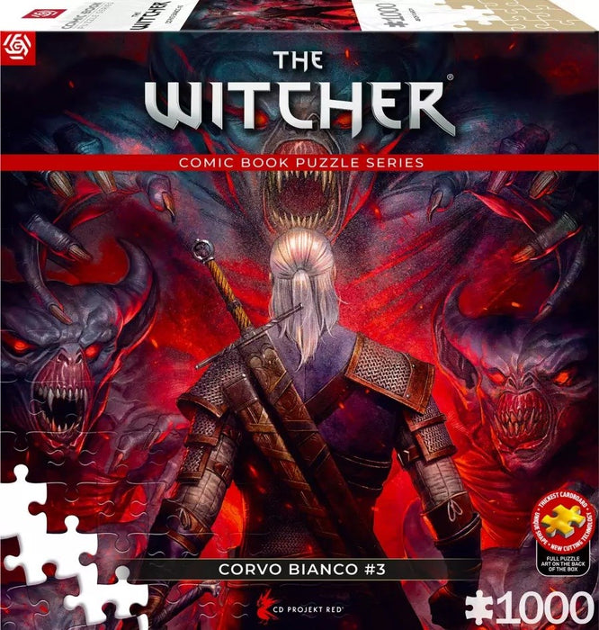 Puzzle Good Loot Comic Book - The Witcher: Corvo Bianco 1000 pc(s)