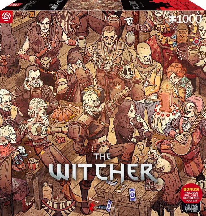 Puzzle Good Loot Gaming - The Witcher: Birthday 1000 pc(s)