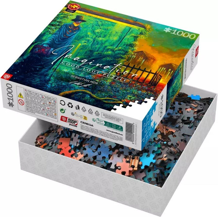Puzzle Good Loot Imagination - Sebastian Moń: Stationary Traveller II 1000 pc(s)
