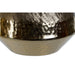 Centerpiece DKD Home Decor Golden Silver Aluminium 19 x 19 x 20 cm (2 Units) - Декорация и Осветление<<<Дом