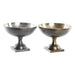 Centerpiece DKD Home Decor Golden Silver Aluminium 25 x 25 x 19 cm (2 Units) - Декорация и Осветление<<<Дом