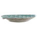 Centerpiece DKD Home Decor Turquoise Porcelain 27,5 x 16 x 3 cm - Декорация и Осветление<<<Дом