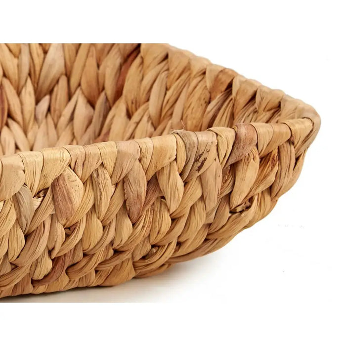 Centerpiece Gift Decor Brown Metal Water hyacinth 30 x 9 x 22 cm (12 Units) - Декорация и Осветление<<<Дом