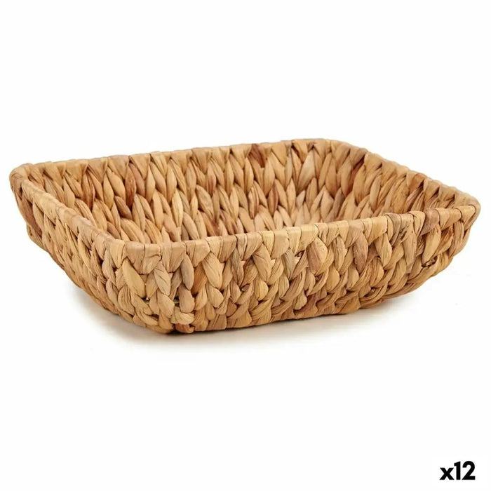 Centerpiece Gift Decor Brown Metal Water hyacinth 30 x 9 x 22 cm (12 Units) - Декорация и Осветление<<<Дом