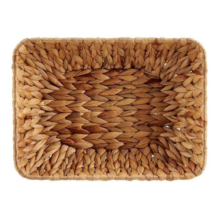 Centerpiece Gift Decor Brown Metal Water hyacinth 30 x 9 x 22 cm (12 Units) - Декорация и Осветление<<<Дом