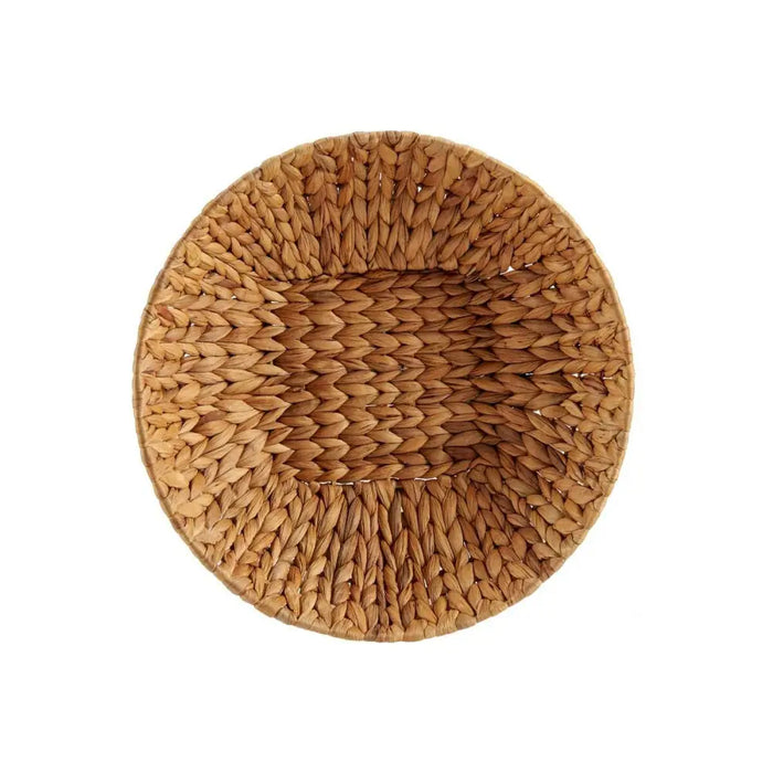 Centerpiece Gift Decor Brown Metal Water hyacinth 34 x 9 x 34 cm (12 Units) - Декорация и Осветление<<<Дом
