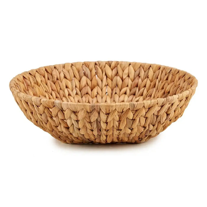 Centerpiece Gift Decor Brown Metal Water hyacinth 34 x 9 x 34 cm (12 Units) - Декорация и Осветление<<<Дом