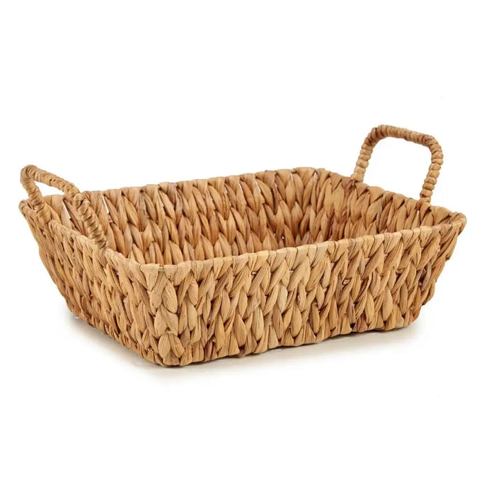 Centerpiece Gift Decor Brown Metal Water hyacinth 40 x 16 x 28,5 cm 42 x 16 x 28,5 cm (12 Units) - Декорация и
