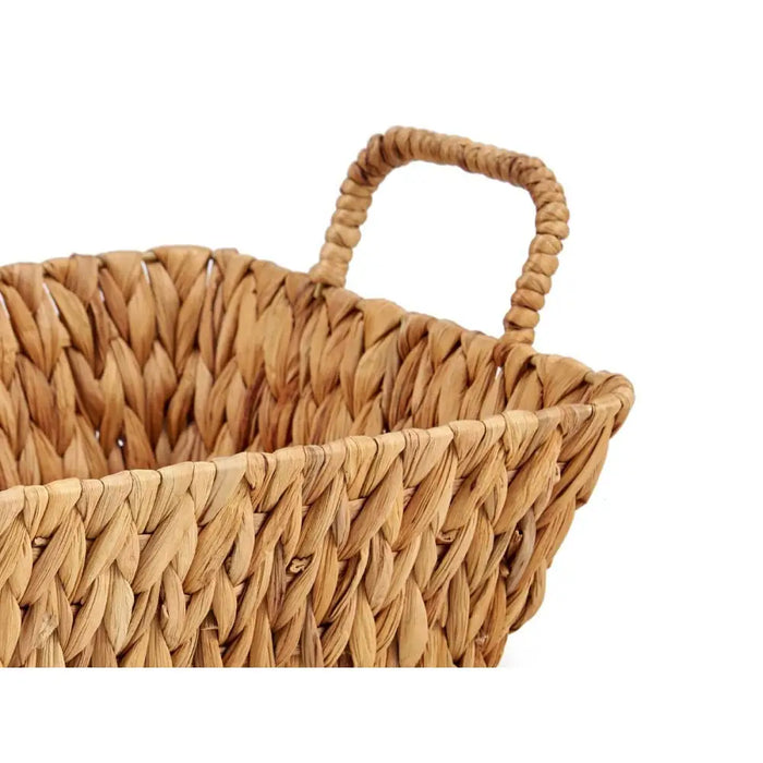 Centerpiece Gift Decor Brown Metal Water hyacinth 40 x 16 x 28,5 cm 42 x 16 x 28,5 cm (12 Units) - Декорация и