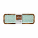 Centerpiece Gift Decor White Brown Green Polyester Resin Mango wood 45 x 15 cm 15,2 x 2,54 x 45,7 cm Leaf of a plant (6