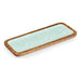 Centerpiece Gift Decor White Brown Green Resin Mango wood 38 x 15 cm Leaf of a plant - Декорация и Осветление<<<Дом