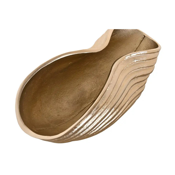 Centerpiece Home ESPRIT Golden Aluminium 30 x 16 x 14 cm - Декорация и Осветление<<<Дом Градина<<<BigBuy&&&Украса за