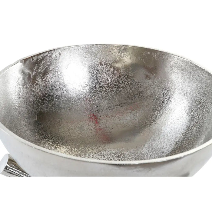 Centerpiece Home ESPRIT Silver Aluminium 30 x 30 x 28 cm - Декорация и Осветление<<<Дом Градина<<<BigBuy&&&Украса за