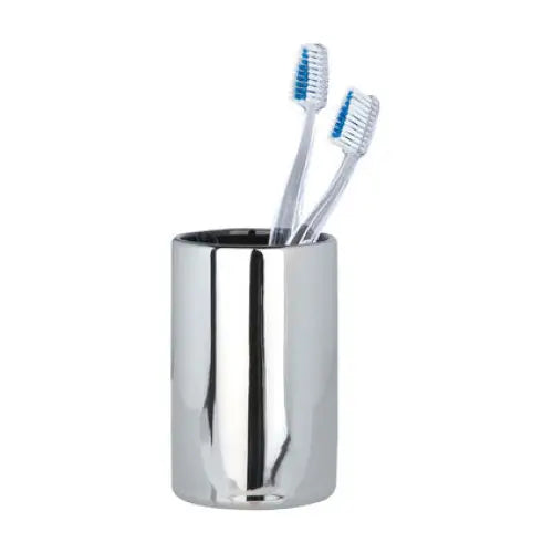 CERAMIC TOOTH BRUSH CUP WENKO POLARIS - Аксесоари за баня<<<Аксесоари за баня<<<Баня<<<Praktiker