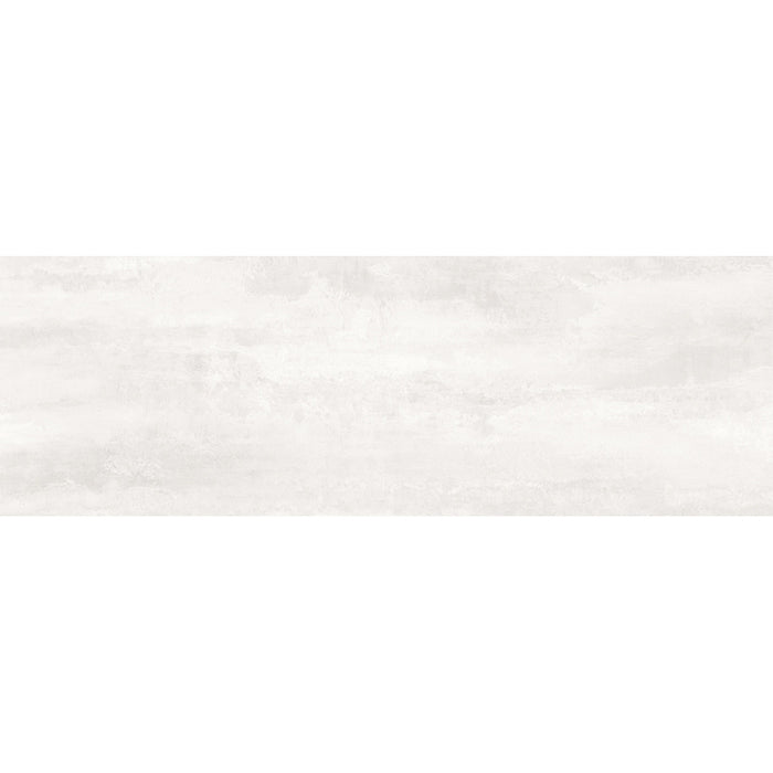 TILE CERAMICA COLOR SPECTRE WHITE 25X75 CM